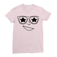 Smiling Star Ladies Fitted T-shirt | Artistshot