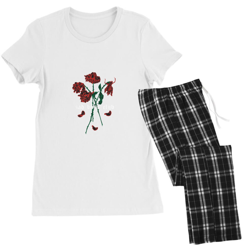 Ad Boys Club Red Roses Aesthetic Soft Grunge Punk Goth Eboy Women's Pajamas Set | Artistshot