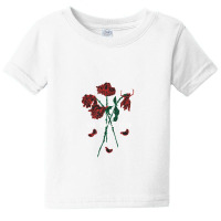 Ad Boys Club Red Roses Aesthetic Soft Grunge Punk Goth Eboy Baby Tee | Artistshot