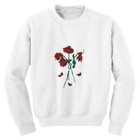 Ad Boys Club Red Roses Aesthetic Soft Grunge Punk Goth Eboy Youth Sweatshirt | Artistshot