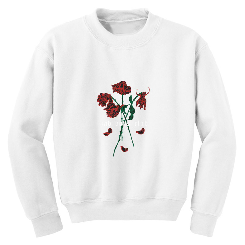 Ad Boys Club Red Roses Aesthetic Soft Grunge Punk Goth Eboy Youth Sweatshirt | Artistshot