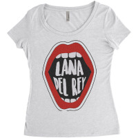 Rock N Roll Music Women's Triblend Scoop T-shirt | Artistshot