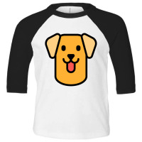 Emot Dog Dog Toddler 3/4 Sleeve Tee | Artistshot