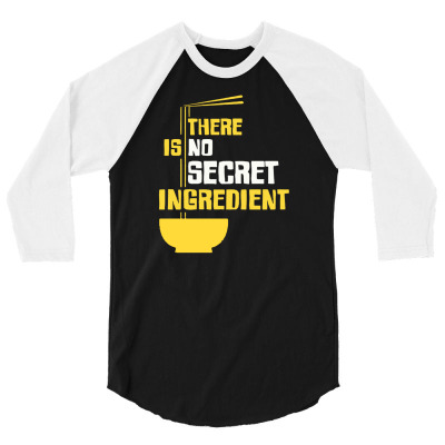 Secret Ingredient 3/4 Sleeve Shirt Designed By Tonyhaddearts