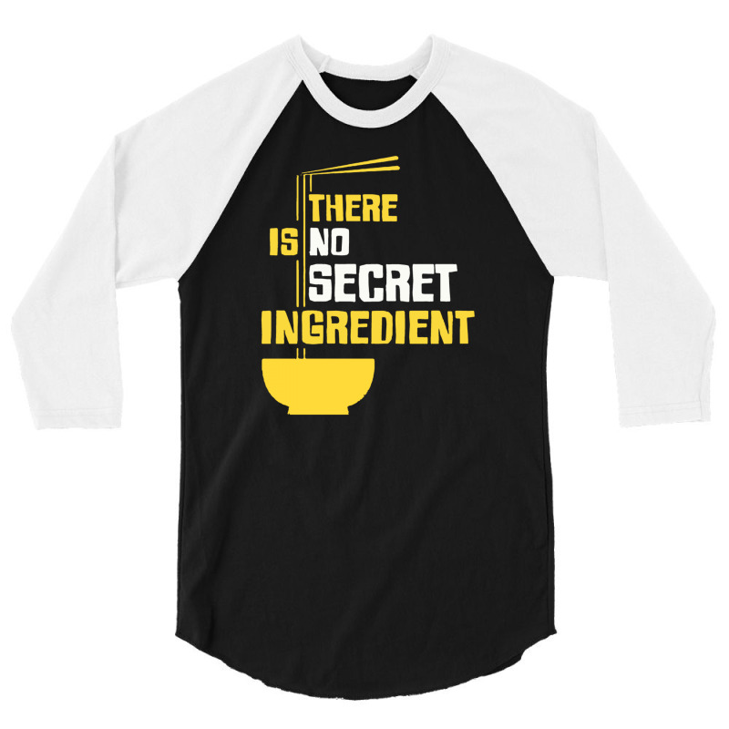 Secret Ingredient 3/4 Sleeve Shirt | Artistshot
