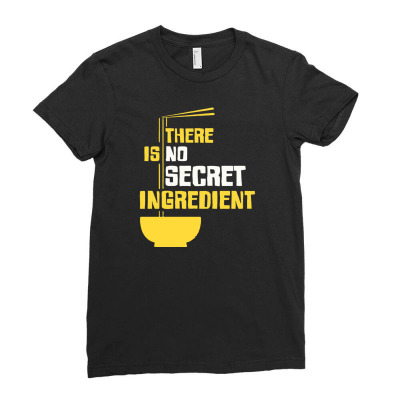 Secret Ingredient Ladies Fitted T-shirt Designed By Tonyhaddearts