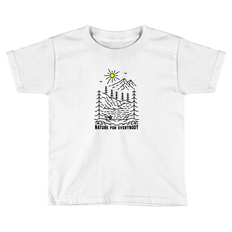 Nature For Everybody Toddler T-shirt by manishjyotistore | Artistshot