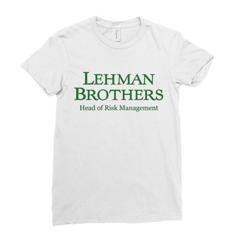 Lehman Brothers Ladies Fitted T-Shirt by Mozza | Artistshot