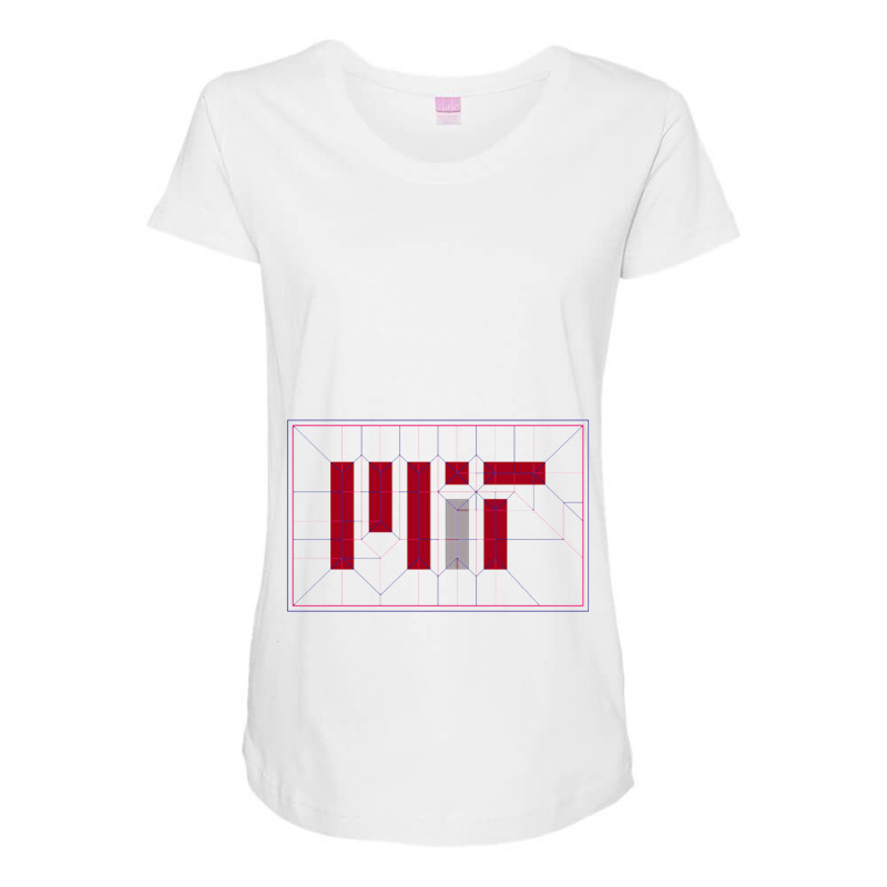 Massachusetts Institute Of Technology Maternity Scoop Neck T-shirt by literworart | Artistshot