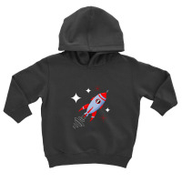 Atomic Rocket Retro Mid Century Modern Futuristic Spaceship Toddler Hoodie | Artistshot