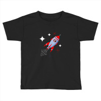 Atomic Rocket Retro Mid Century Modern Futuristic Spaceship Toddler T-shirt | Artistshot