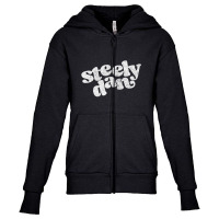 Retro Typography Fan Design Youth Zipper Hoodie | Artistshot