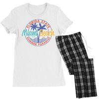 Miami Beach Summer Paradise Women's Pajamas Set | Artistshot