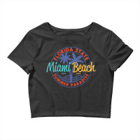 Miami Beach Summer Paradise Crop Top | Artistshot