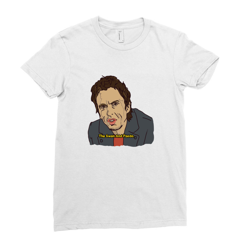 Super Hans Peep Show Fanart Design  , Peep Show Ladies Fitted T-Shirt by wardiyatre | Artistshot