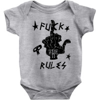 Middle Finger Baby Bodysuit | Artistshot