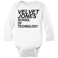 Velvet Jones School Of Technology Long Sleeve Baby Bodysuit | Artistshot