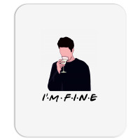 Friends I’m Fine Ross Geller Lovers Mousepad | Artistshot