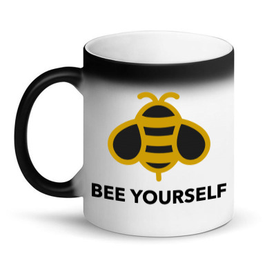 Bee Yourself Magic Mug Designed By Jasmine Tees