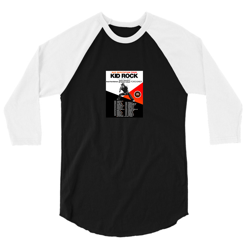 Kid Rock Bad Reputation 3/4 Sleeve Shirt | Artistshot