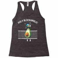 Funny Volleyball For Men Women Holy Guacamole Player Blocker Tank Top Racerback Tank | Artistshot