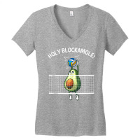 Funny Volleyball For Men Women Holy Guacamole Player Blocker Tank Top Women's V-neck T-shirt | Artistshot