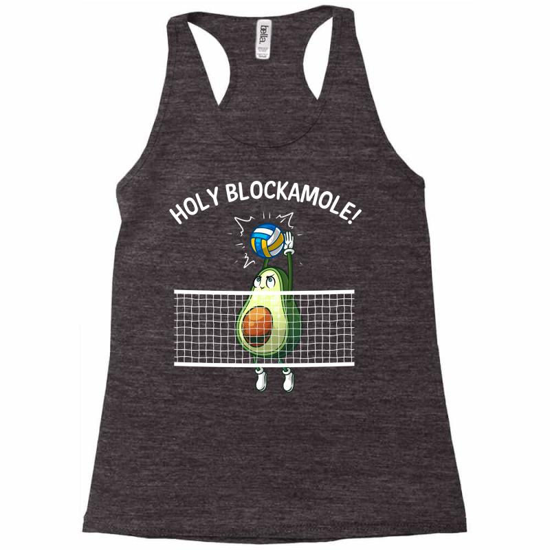 Funny Volleyball For Men Women Holy Guacamole Player Blocker Pullover Racerback Tank by alanacaro | Artistshot