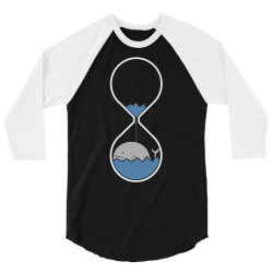 whale hourglass 3/4 Sleeve Shirt | Artistshot