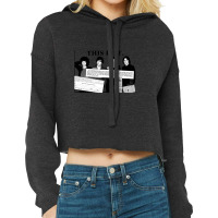 Television Cropped Hoodie | Artistshot