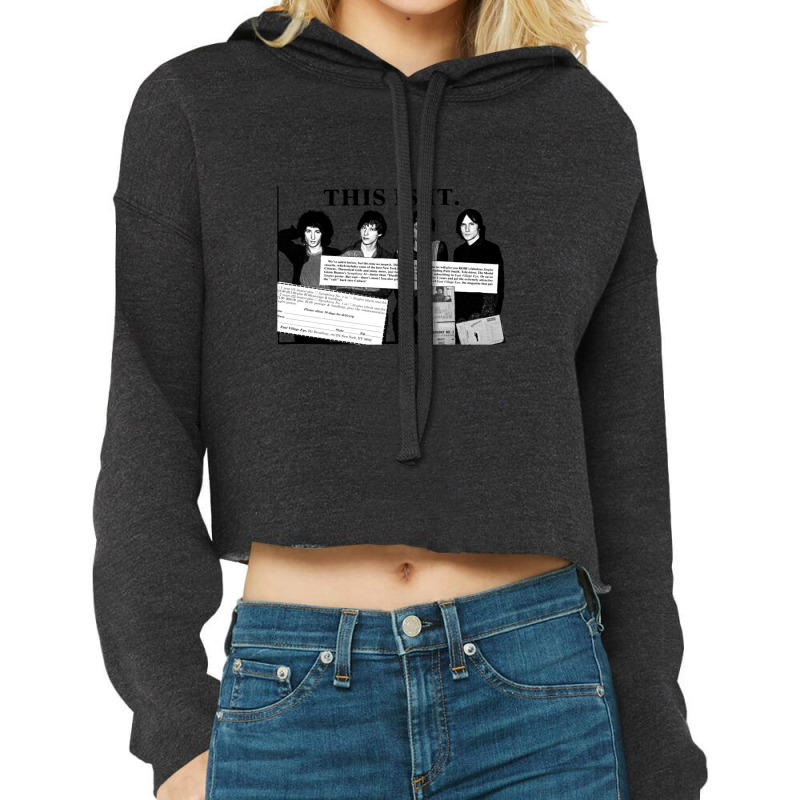 Television Cropped Hoodie | Artistshot