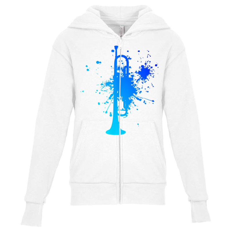 Men's Trumpet Player Trumpet T Shirt Youth Zipper Hoodie | Artistshot