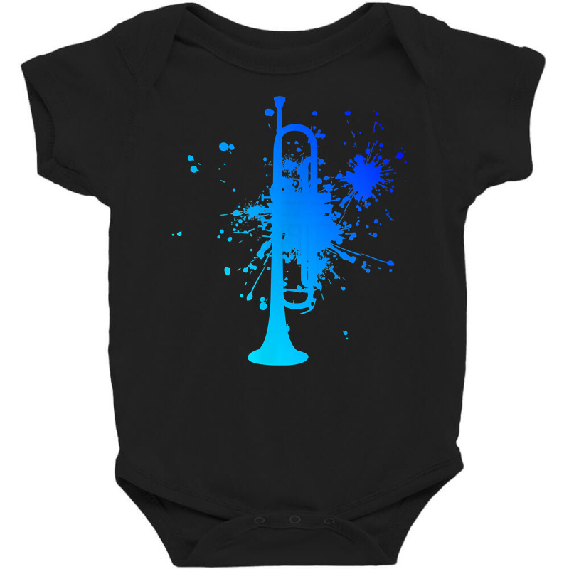 Men's Trumpet Player Trumpet T Shirt Baby Bodysuit | Artistshot