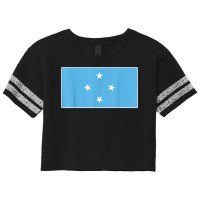 Micronesia T Shirt Chuukese Tee Flag Souvenir Gift T Shirt Scorecard Crop Tee | Artistshot