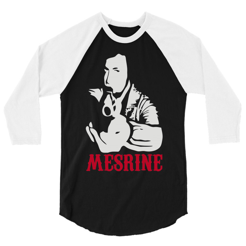 Custom Jacques Ren Mesrine 3 4 Sleeve Shirt By Mdk Art Artistshot