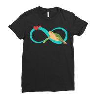 Turtle T  Shirt Infinity Love Sea Turtle Lover Ocean Animal Turtle T Ladies Fitted T-shirt | Artistshot