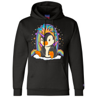 Animal T  Shirt Cute Magical Penguincorn Rainbow Unicorn Penguin Fanta Champion Hoodie | Artistshot