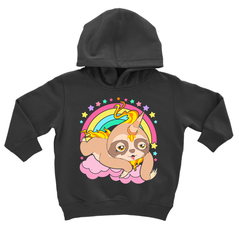 Animal T  Shirt Cute Sloth Magical Unicorn Slothicorn Lazy Animal T  S Toddler Hoodie by wlowe820 | Artistshot