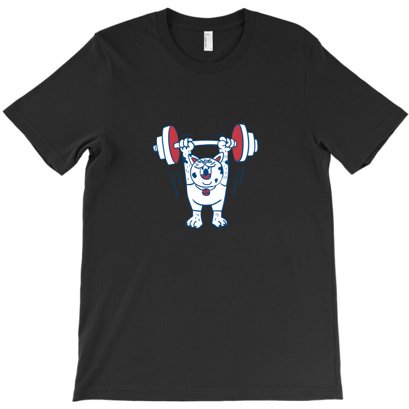 Cat Weightlifter Lifting A Barbell T-Shirt by Rich.Collection | Artistshot