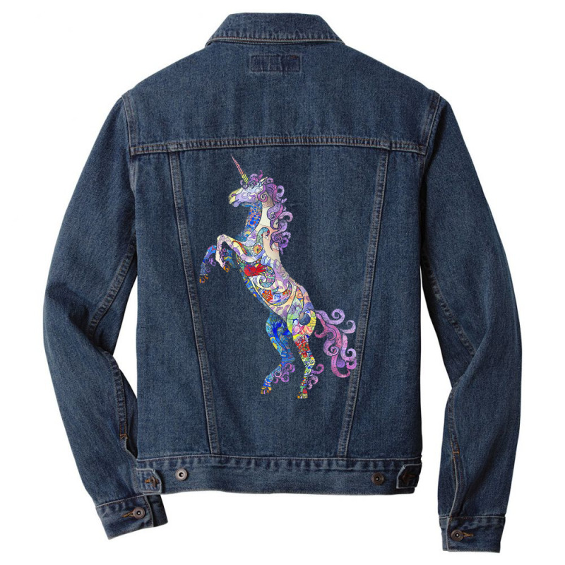 Unicorn T  Shirt Wild Unicorn T  Shirt Men Denim Jacket | Artistshot