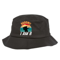 Boom I Am 8 Dabbing Boys 8th Birthday Eight Years T Shirt Bucket Hat | Artistshot