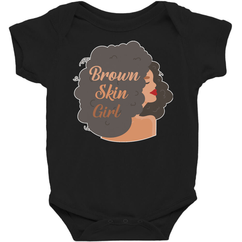 Juneteenth T  Shirt Brown Skin Girl Black Melanin Juneteenth T  Shirt Baby Bodysuit by matildeschuppe671 | Artistshot