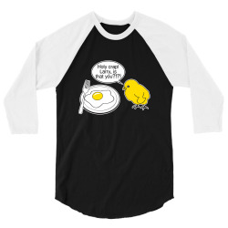 chick egg 3/4 Sleeve Shirt | Artistshot