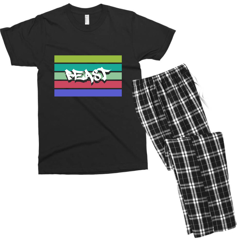 Beast Streetwear Men's T-shirt Pajama Set | Artistshot