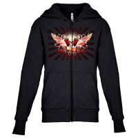 Fascinating Grunge Art Youth Zipper Hoodie | Artistshot