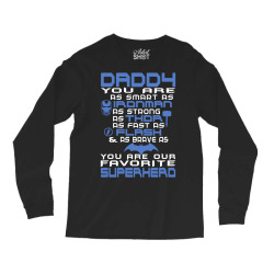 DADDY - Fathers Day - Gift for Dad _(B) Long Sleeve Shirts | Artistshot