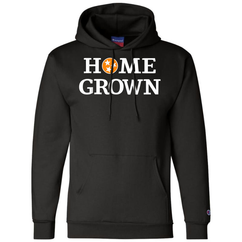 Home Grown Tennessee Flag Shirt Orange And White T Shirt Champion Hoodie by SchonbergerKamile | Artistshot