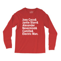 Prince Aliases Joey Coco & Jamie Starr Threads Long Sleeve Shirts | Artistshot