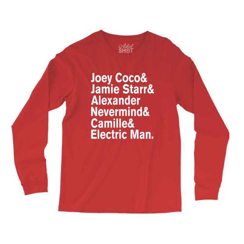 Prince Aliases Joey Coco & Jamie Starr Threads Long Sleeve Shirts | Artistshot