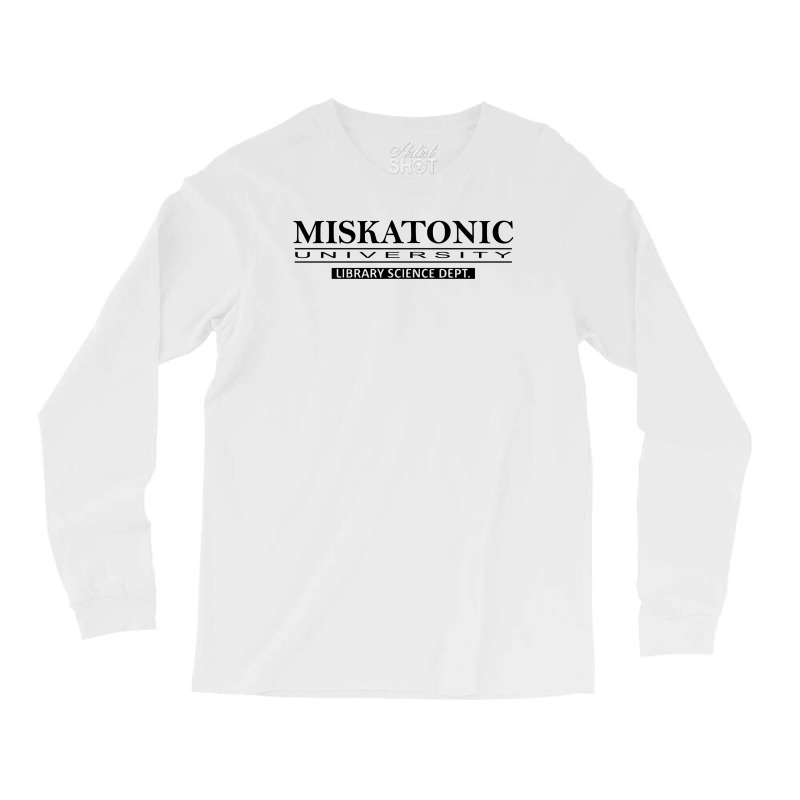Miskatonic University Long Sleeve Shirts | Artistshot