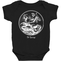 St. George And The Dragon Crusades Soldier Saint T Shirt Baby Bodysuit | Artistshot